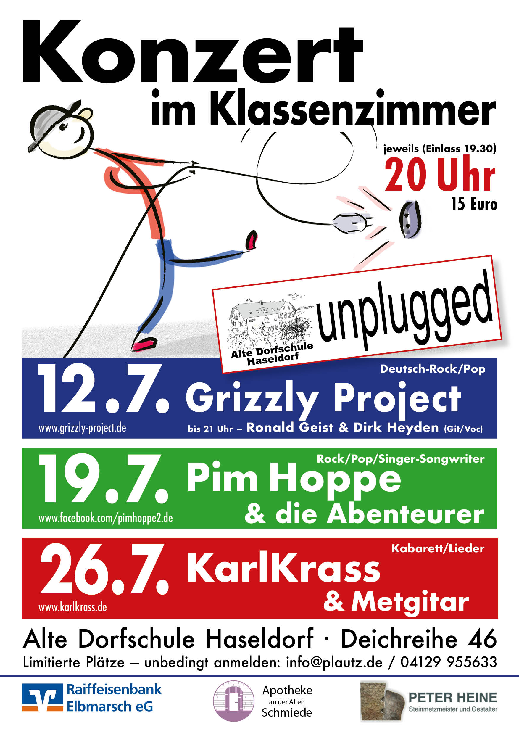 KarlKrass und Metgitar Konzert in Uetersen